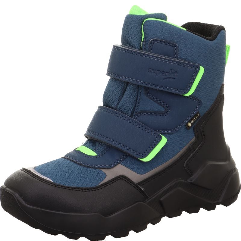 Superfit ROCKET Unisex | Boys Boot - Material: Textil/Sonstiges Material in Blue