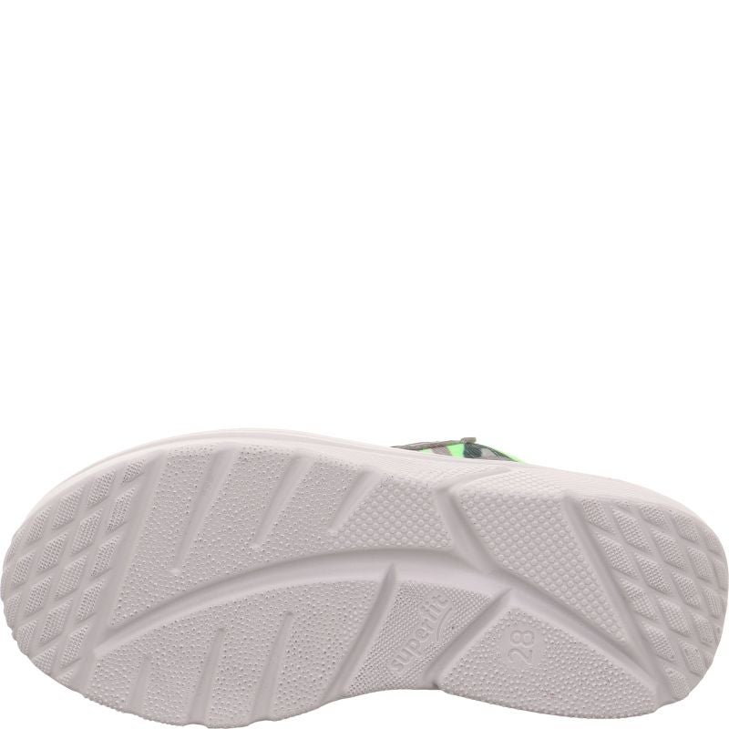 Superfit KICKS Boys Sneakers low - Material: Textil/Sonstiges Material in Green