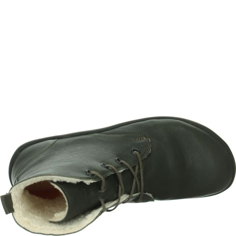 Think BLO Ankle boot - Material: Leather in Olive