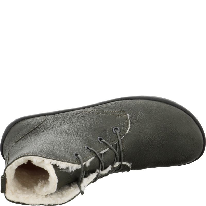 Think! BLO Damen Ankle Boots - Material: Leder in Oliv