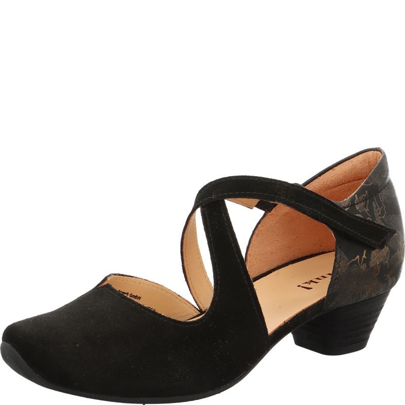 Think AIDA DAMEN Pumps - Material: Leather in Black