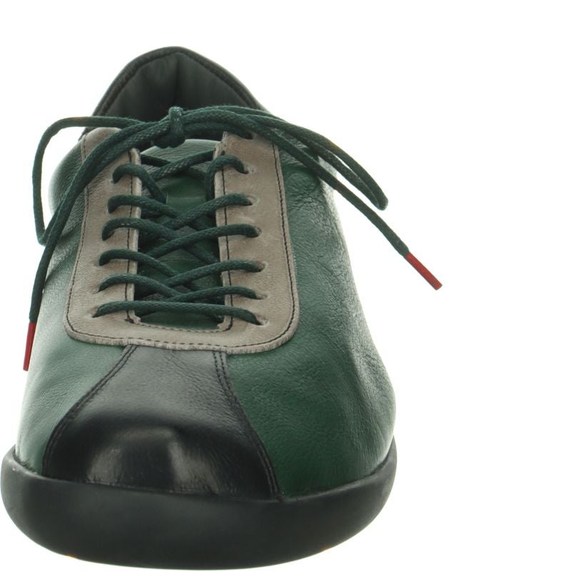 Think! HAPPAT Herren Sneaker low - Material: Leder in Grün