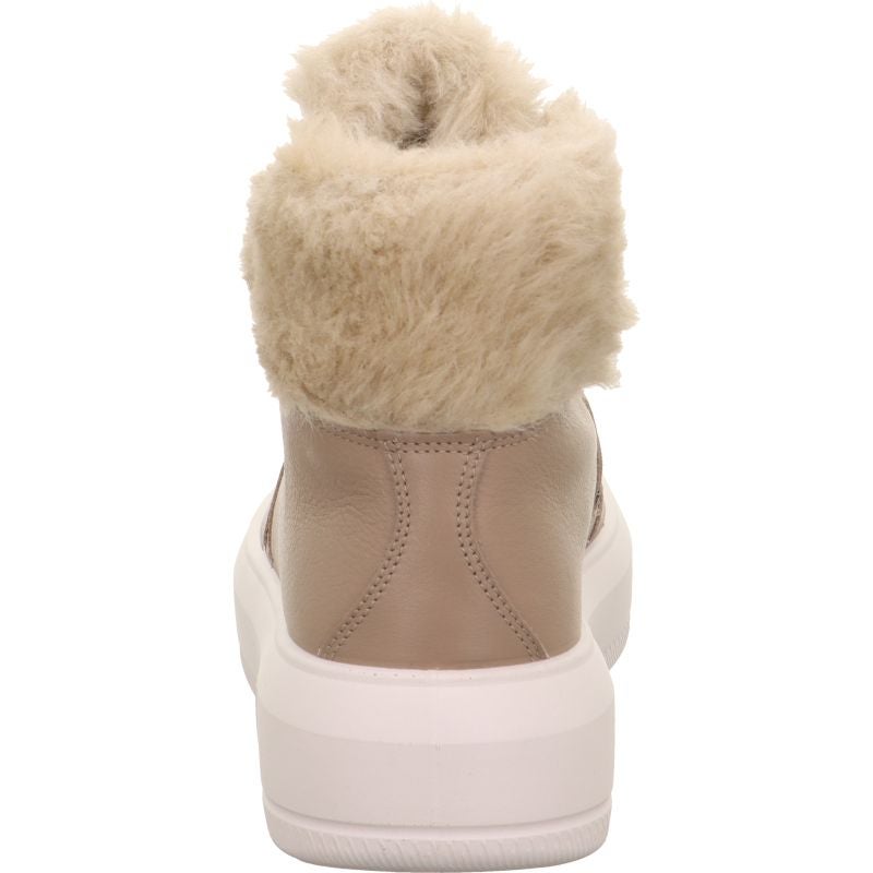 Legero WONDER Damen Schnürboots - Material: Leder/Textil in Beige
