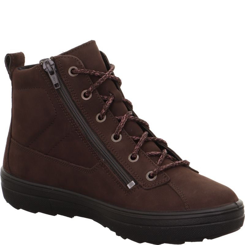 Legero MIRA Damen Sneaker high - Material: Leder in Braun
