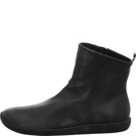 Think! NATURE Damen Stiefelette - Material: Leder in Schwarz