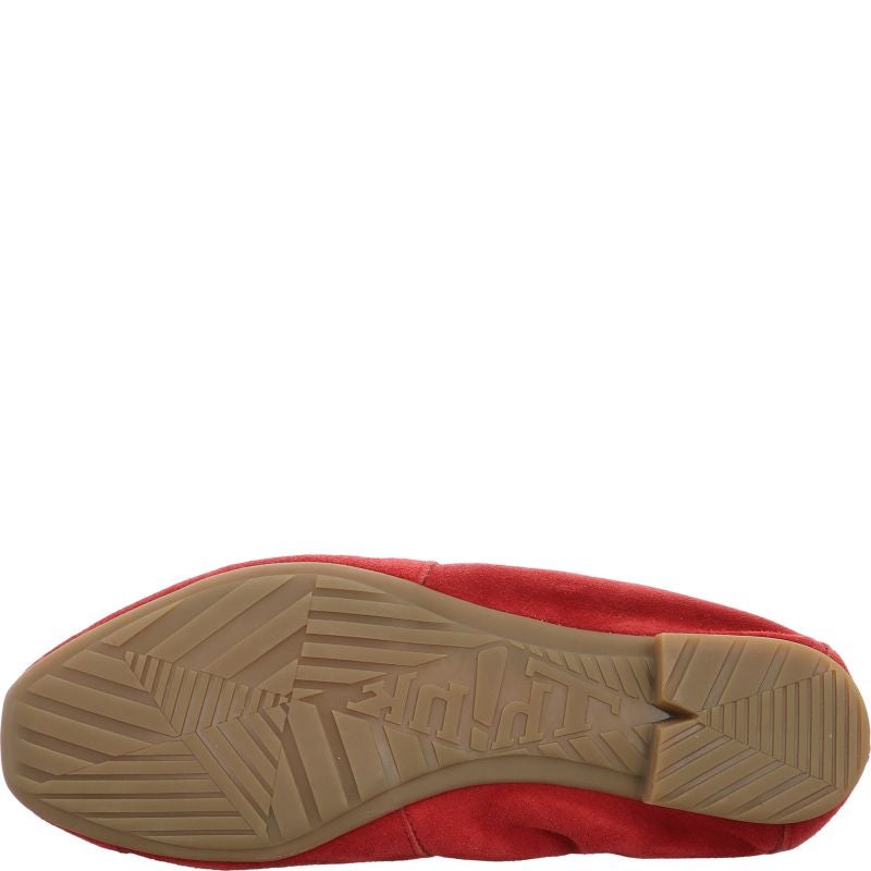 Think GAUDI Woman Ballerina - Material: Leather in Red