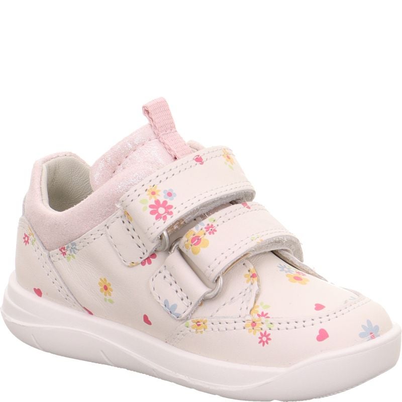 Superfit LILLO Sneaker low - Material: Leder/Textil in Weiß