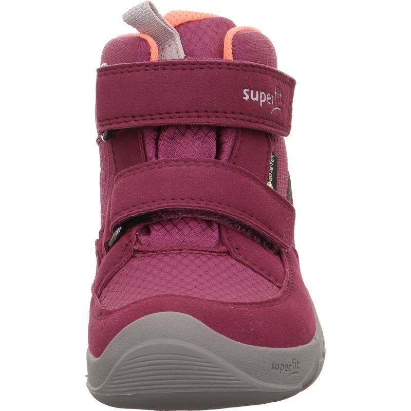 Superfit TRACE Mädchen Sneaker high - Material: Textil/Sonstiges Material in Rot