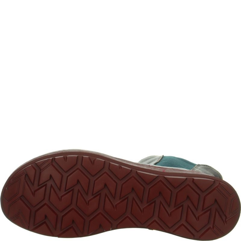 Think! COMODA Damen Chelsea Boots - Material: Leder in Grau