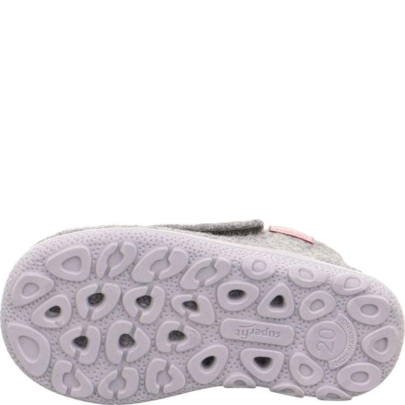 Superfit HAPPY OCTI Boys Slipper - Material: Textile in Grey