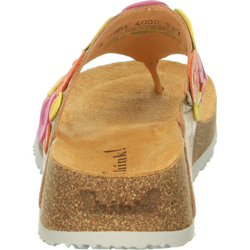 Think KOAK DAMEN Woman Mules - Material: Leather in Beige