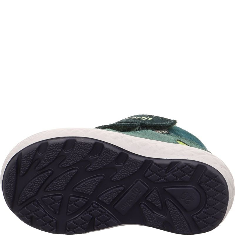 Superfit GROOVY 2.0 Boys Boot - Material: Leather/Textil in Green