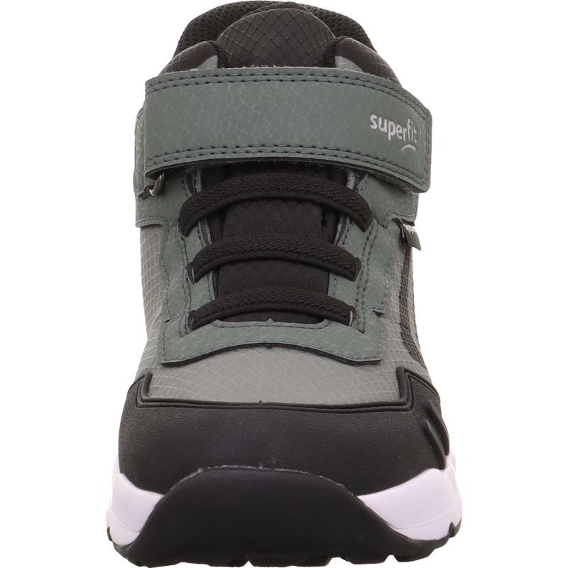 Superfit FREE RIDE Unisex | Jungen Sneaker high - Material: Textil/Sonstiges Material in Grün