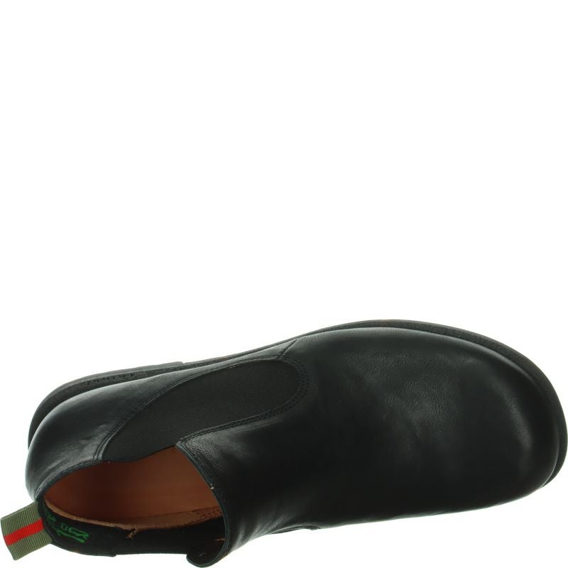 Think! RENTO Damen Chelsea Boots - Material: Leder in Schwarz