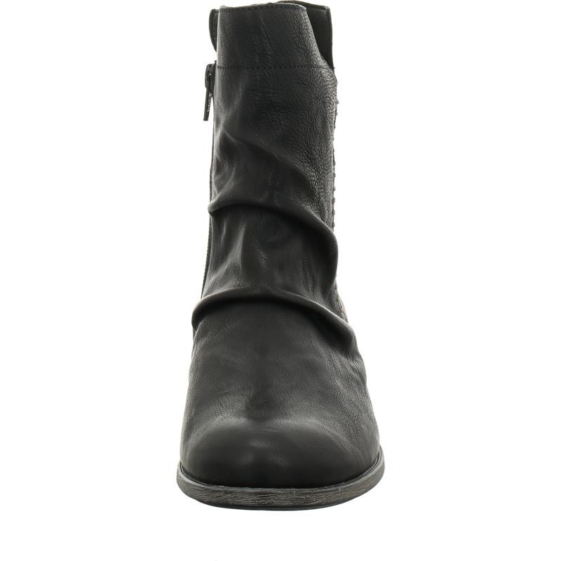 Think AGRAT Woman Ankle boot - Material: Leather in Black