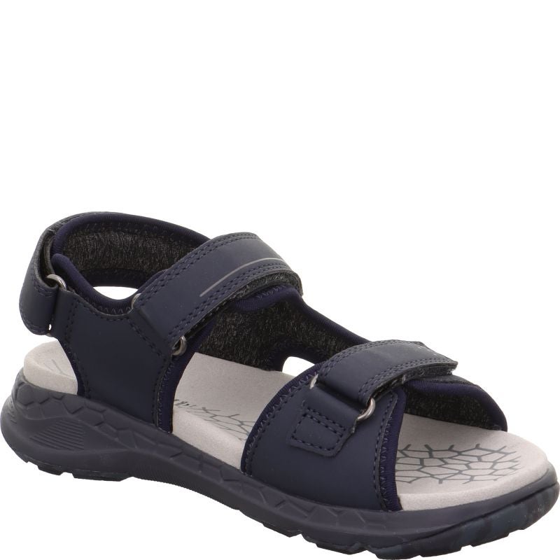 Superfit CRISS CROSS Unisex, Boys Sandal - Material: Textil/Sonstiges Material in Blue