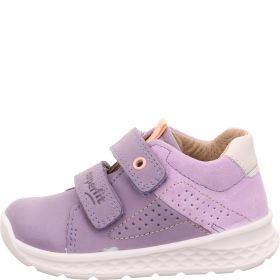 Superfit BREEZE Sneaker low - Material: Leder in Lila
