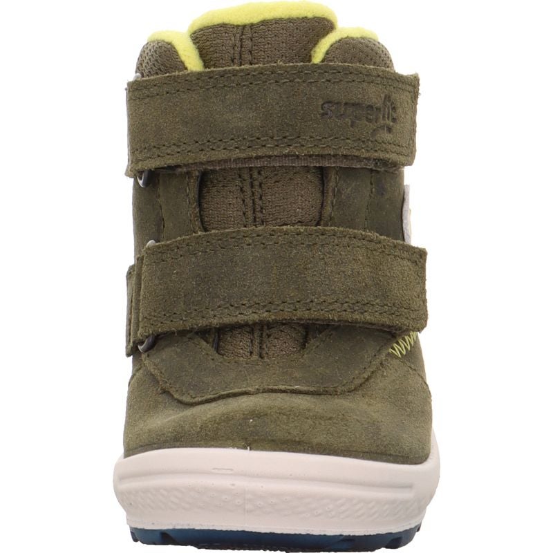 Superfit GROOVY 2.0 Boys - Material: Leather/Textil in Green