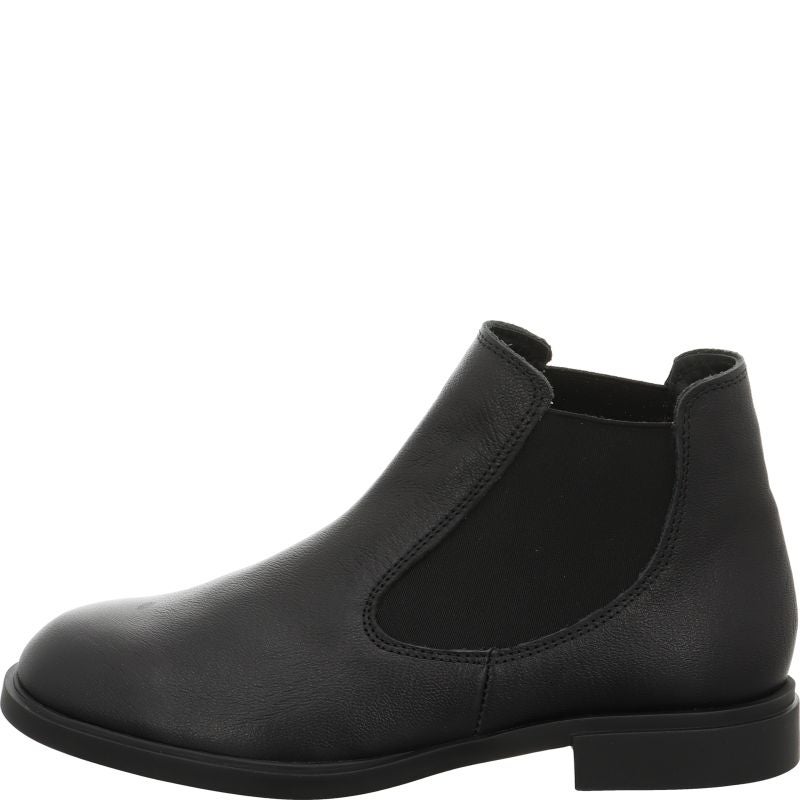 Think NINA Woman Chelsea boot - Material: Leather in Black