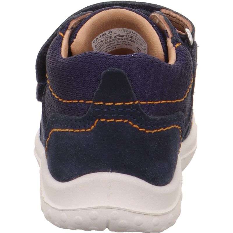 Superfit WHALEY Sneakers high - Material: Leather/Textil in Blue