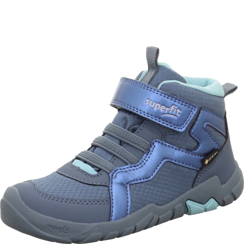 Superfit TRACE Sneakers high - Material: Textil/Sonstiges Material in Blue