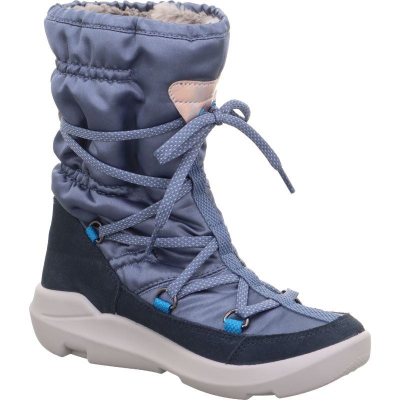 Superfit TWILIGHT Girls Boot - Material: Leather/Textil in Blue
