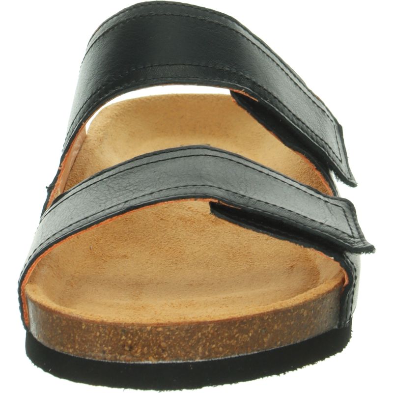 Think WOLFI Men Mules - Material: Leather in Black