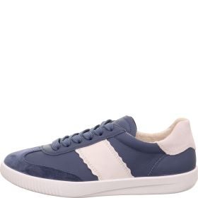 Legero SILENCE Sneakers low - Material: Leather in Blue