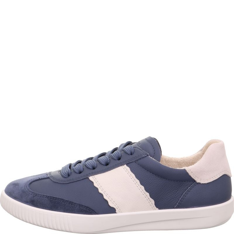 Legero SILENCE Sneakers low - Material: Leather in Blue