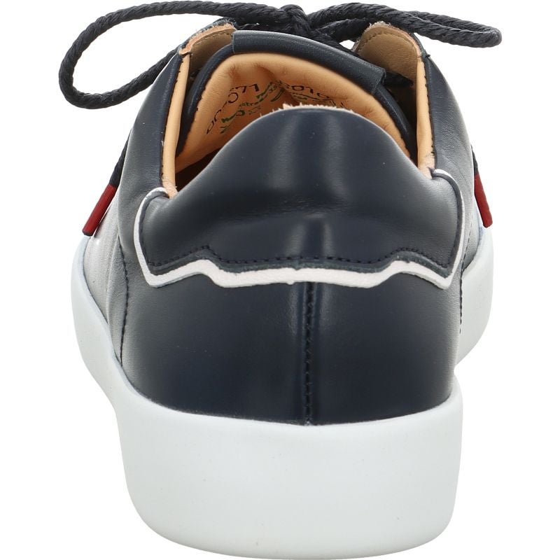 Think JOEKING Men Sneakers low - Material: Leather in Blue