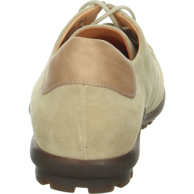 Think! KONG Herren Schnürschuh - Material: Leder in Beige
