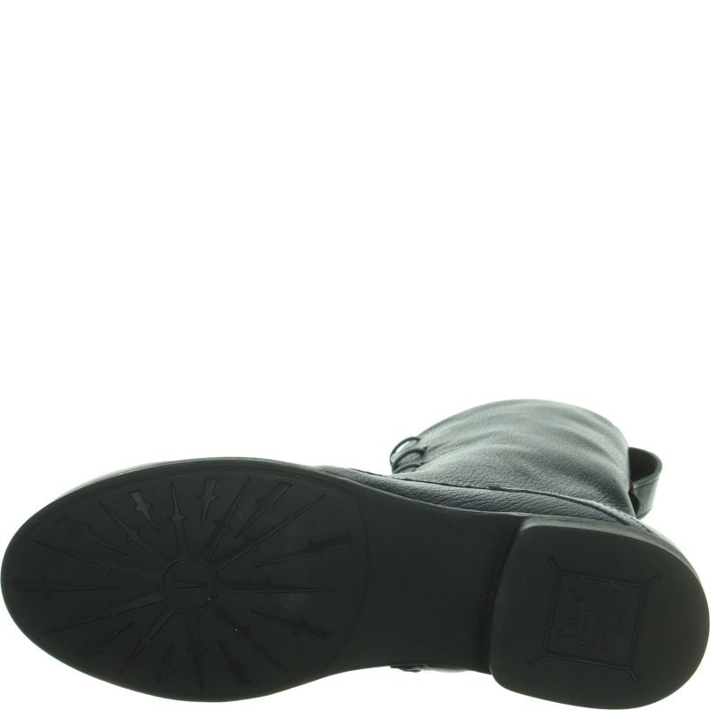 Think! AGRAT Damen Stiefelette - Material: Leder in Blau