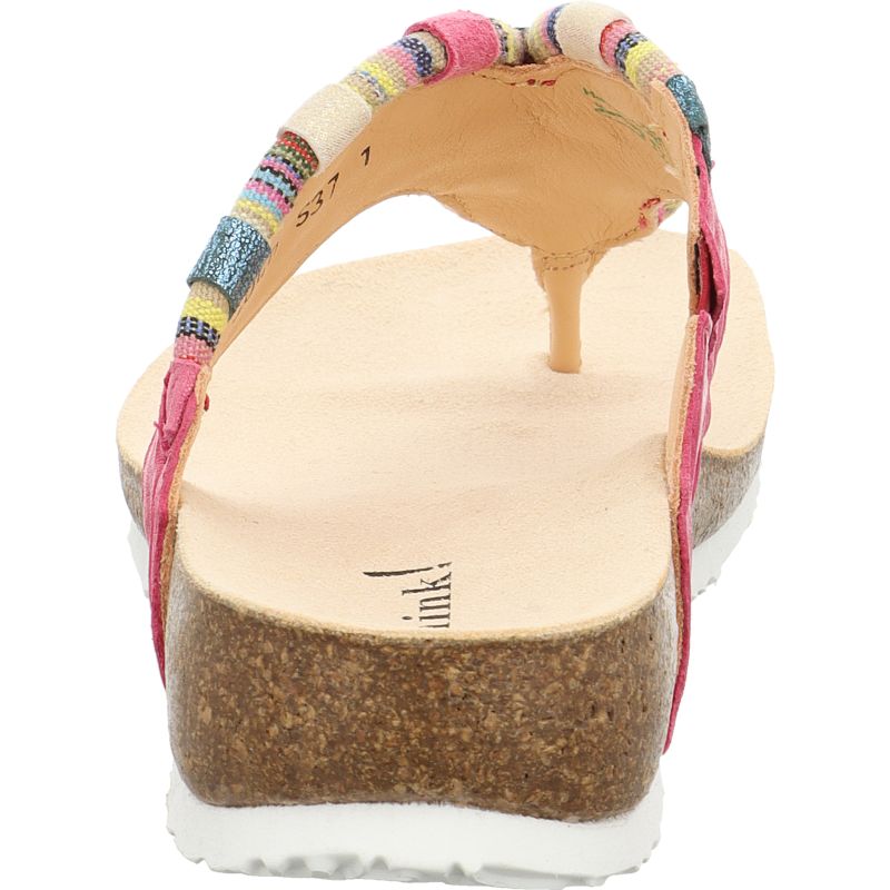 Think JULIA DAMEN Woman Mules - Material: Leather in Pink