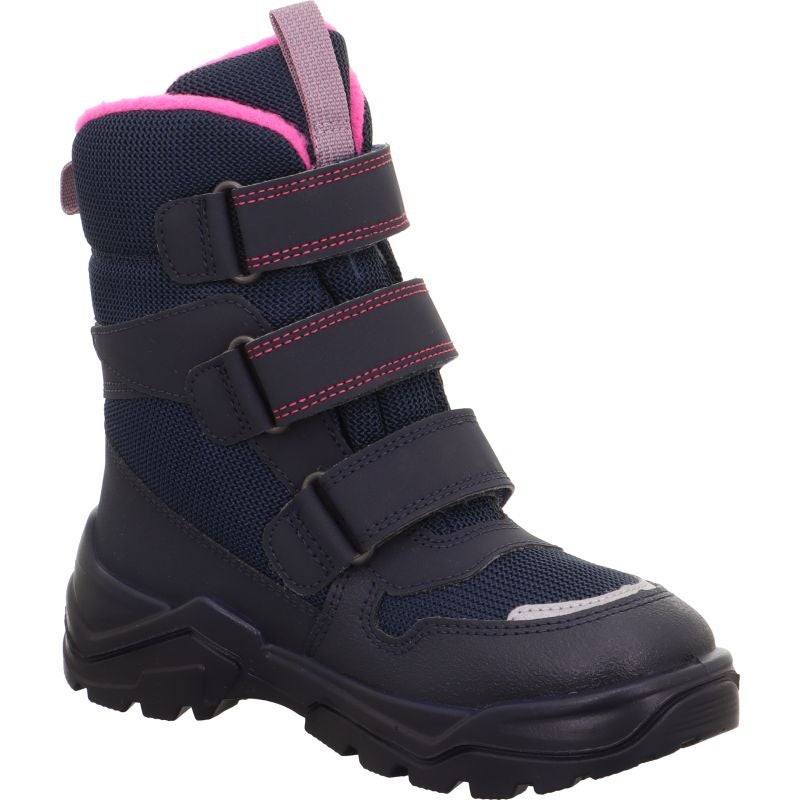 Superfit SNOW MAX Mädchen Stiefel - Material: Textil/Sonstiges Material in Blau