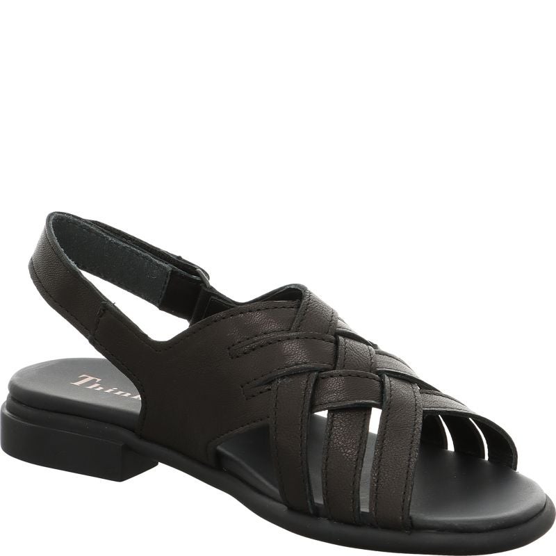 Think KAMAA Woman  - Material: Leather in Black