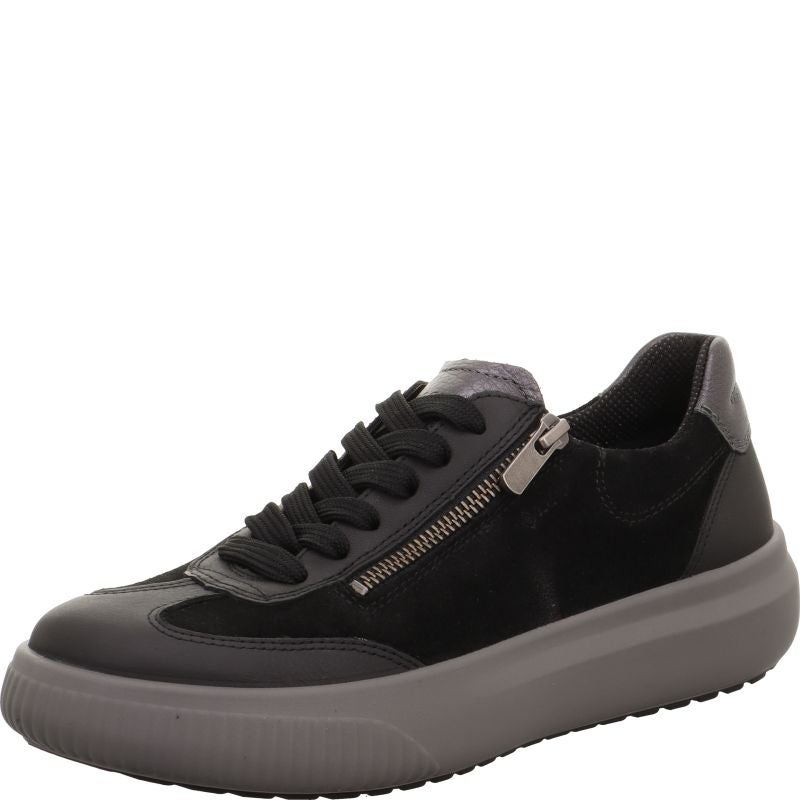 Legero T4 JUMP Damen Sneaker low - Material: Leder in Schwarz