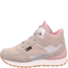 Superfit DASH Mädchen Sneaker high - Material: Leder/Sonstiges Material/Textil in Beige