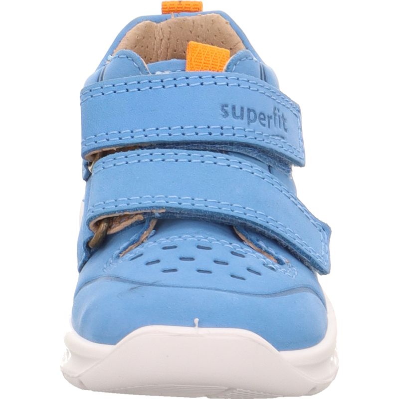 Superfit BREEZE Boys Sneakers low - Material: Leather in Blue