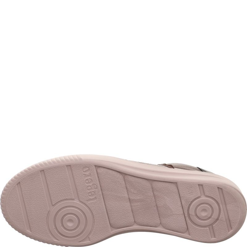 Legero SILENCE Damen Sneaker high - Material: Leder in Braun