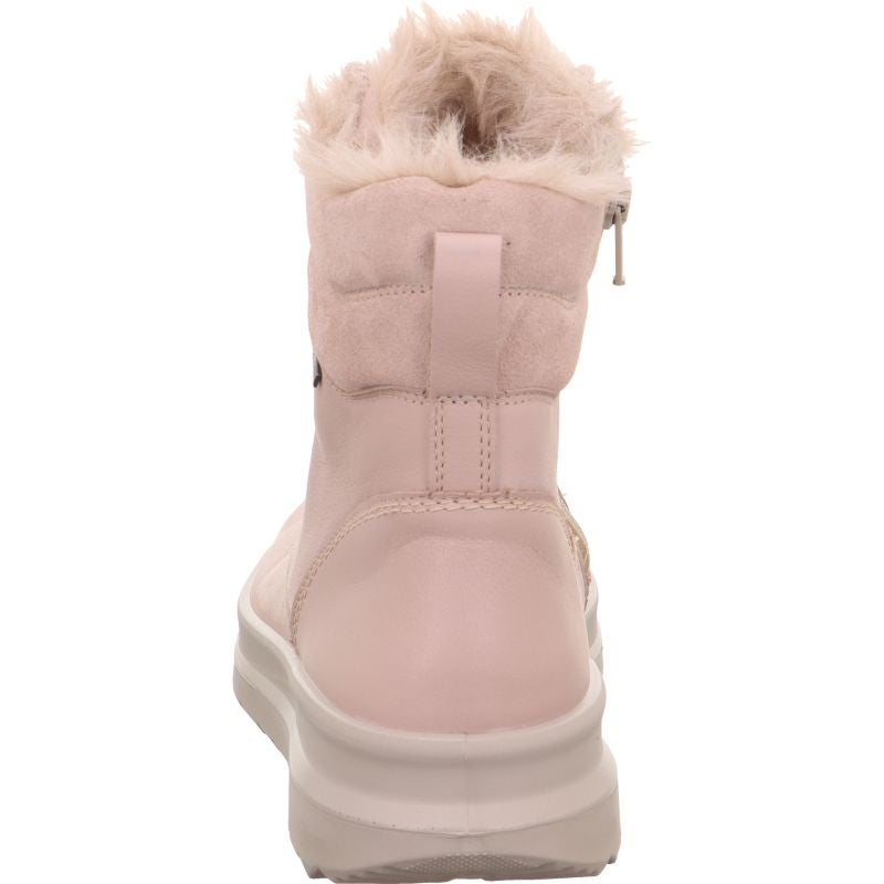 Legero DREAMER Damen Schnürboots - Material: Leder in Rosa