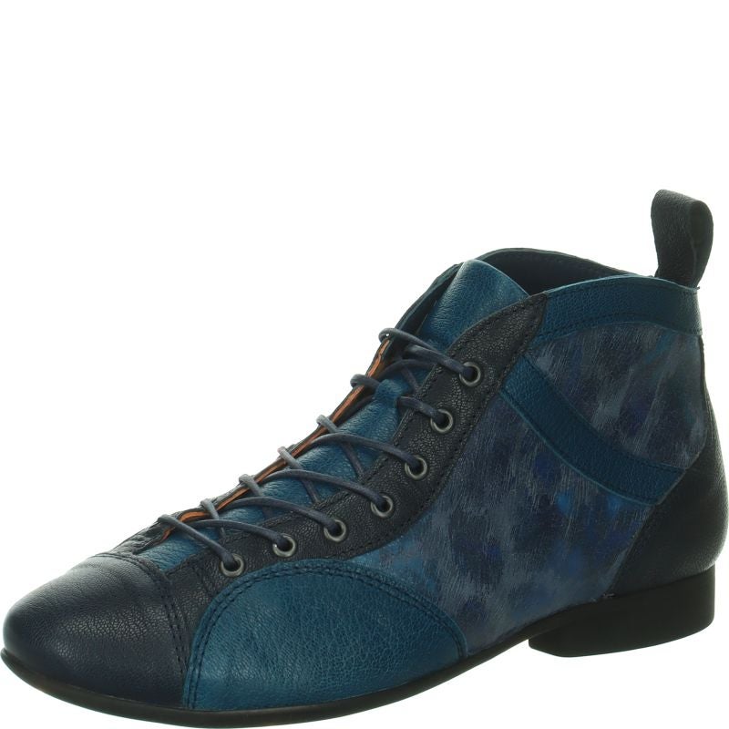Think GUAD2 Ankle boot - Material: Leather in Multicolored
