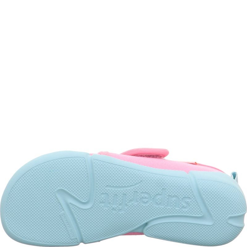 Superfit VENTI Girls Slipper - Material: Textile in Rose