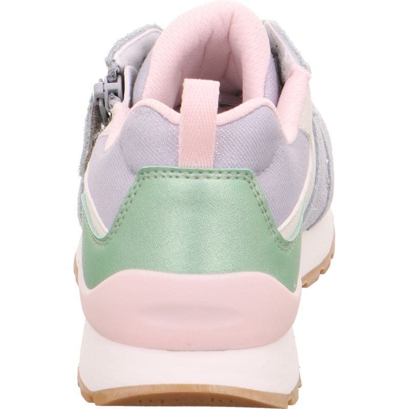 Superfit DASH Sneaker low - Material: Leder/Sonstiges Material/Textil in Weiß