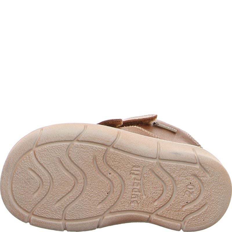 superfit ULLI Jungen Sneaker high - Material: Leder in Braun