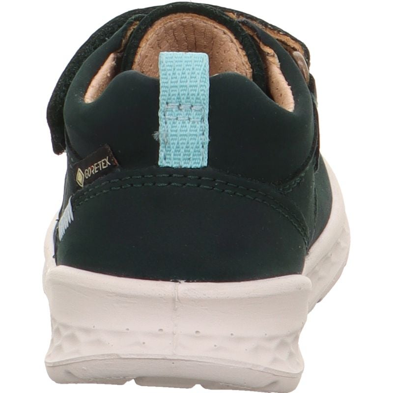 Superfit BREEZE Jungen Sneaker high - Material: Leder in Grün