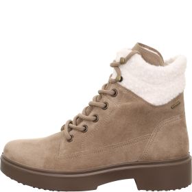 legero ANGEL Damen Schnürboots - Material: Leder in Beige