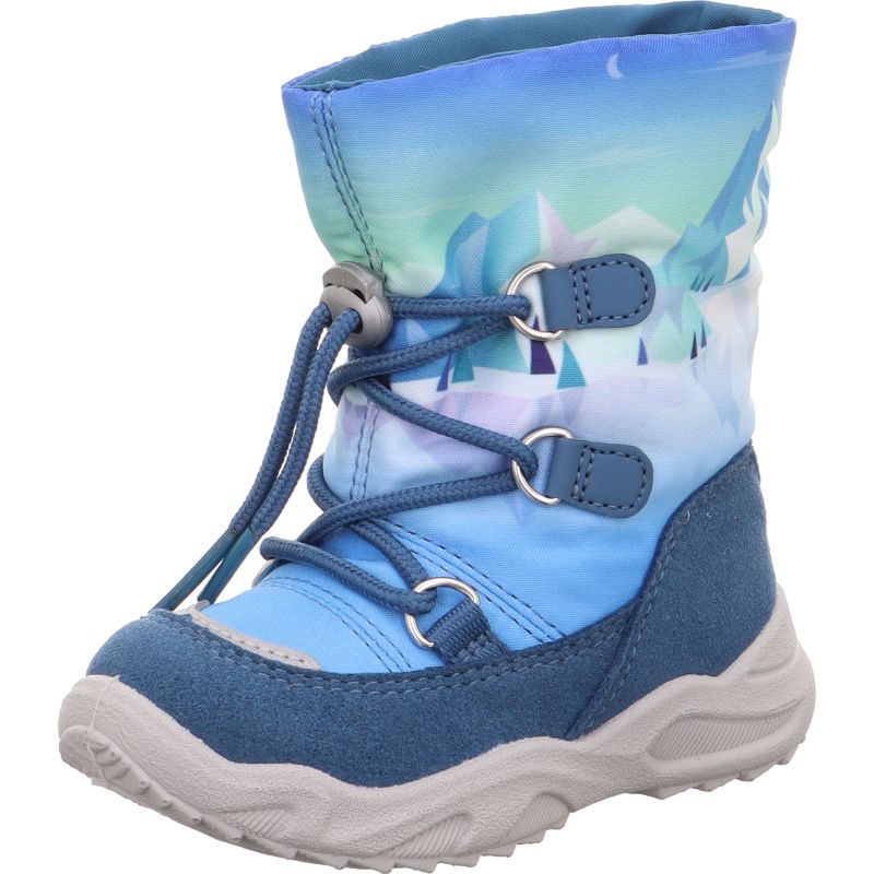 Superfit GLACIER Unisex, Jungen Stiefel - Material: Textil/Sonstiges Material in Blau