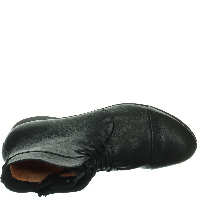 Think GUAD2 Ankle boot - Material: Leather in Black