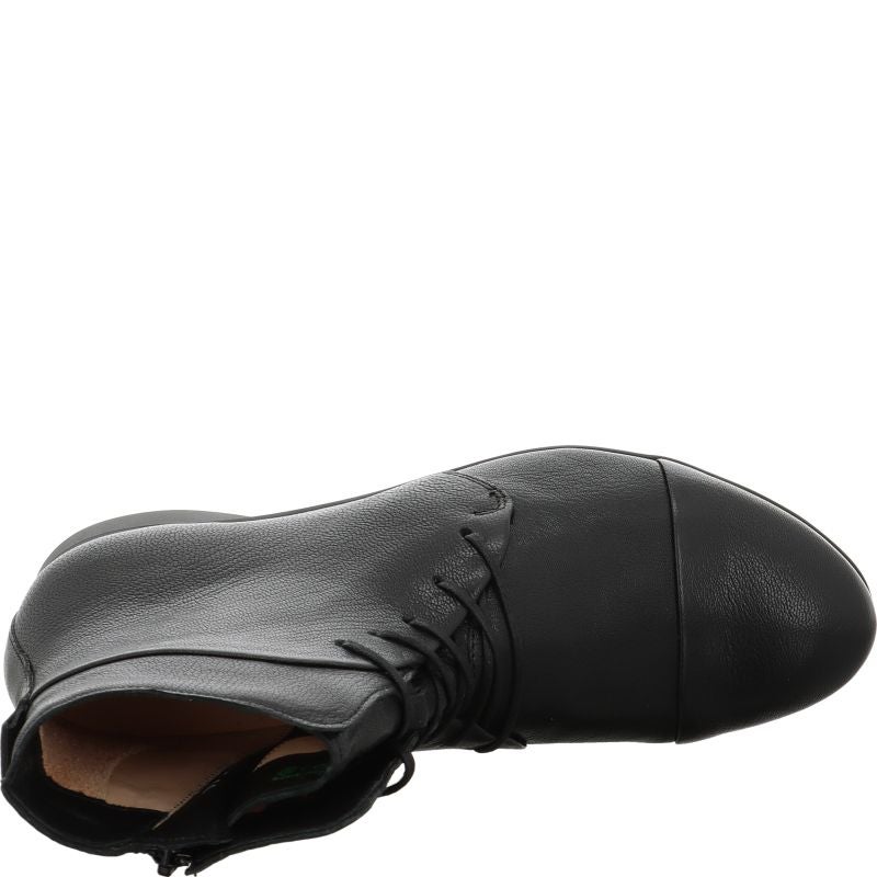 Think! GUAD2 Damen Stiefelette - Material: Leder in Schwarz