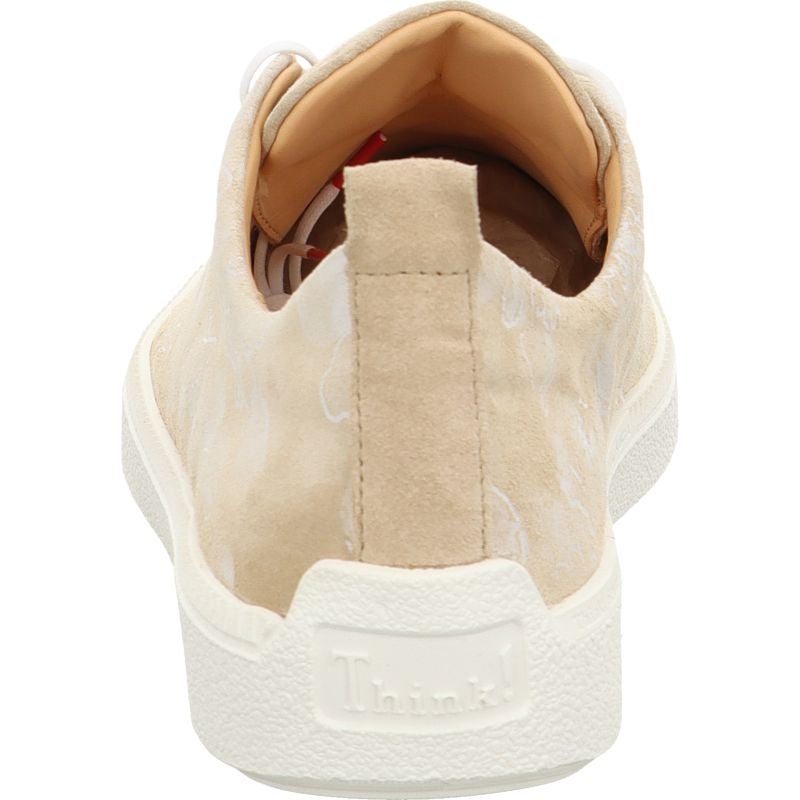 Think TURNA WOMEN Sneakers low - Material: Leather in Beige